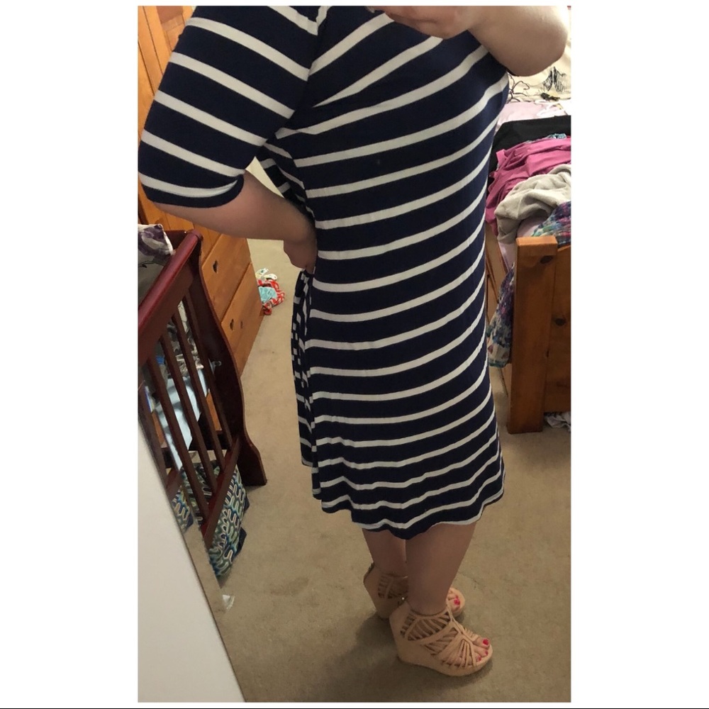 💕HP💕Lane Bryant striped dress - Picture 2 of 6